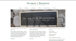 Desktop Screenshot of durkinroberts.com